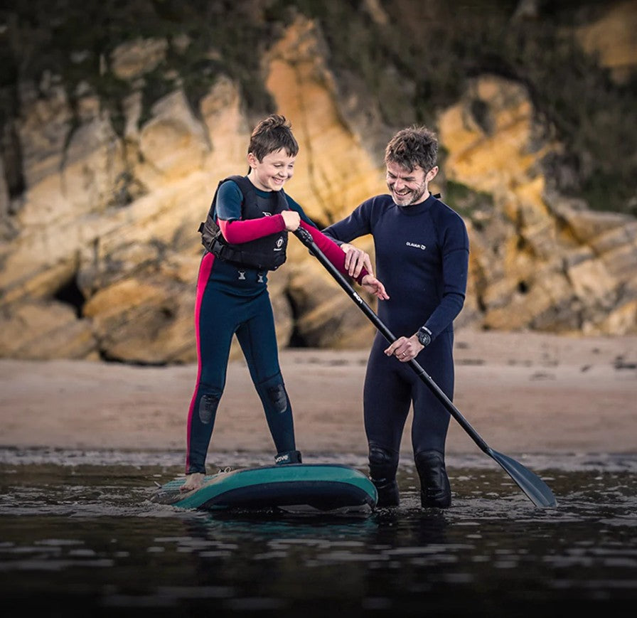 Wave Wildcat 8'6" Inflatable Paddle Board Compact iSUP for Surf and Youth Riders New