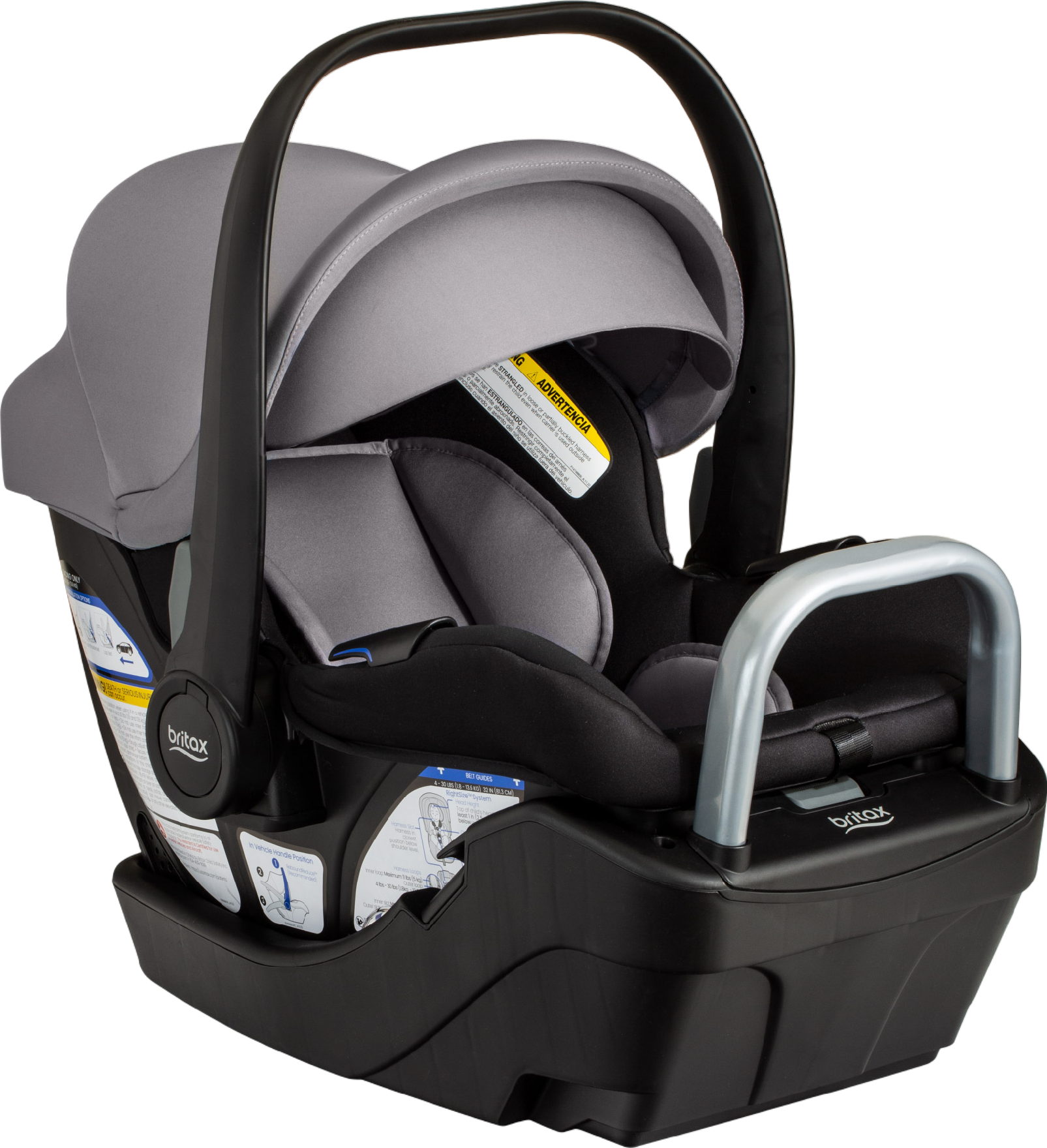 Britax Willow S Infant Car Seat with Alpine Base ClickTight Rear Facing New