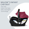 Britax Willow S Infant Car Seat with Alpine Base ClickTight Rear Facing New