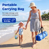 Portable carrying bag for the Wind Powered Beach Tent, weighing only 5.5 lbs, ideal for easy transport and storage.
