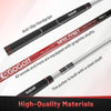 Women's complete golf clubs set featuring anti-slip handgrips, graphite shafts, and a durable steel putter for improved.