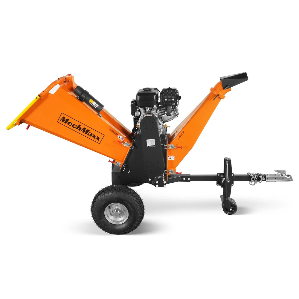6 inch E-start ZONSEN 420cc 13.4hp Gasoline Engine Powered Drum Wood Chipper ,  P4206