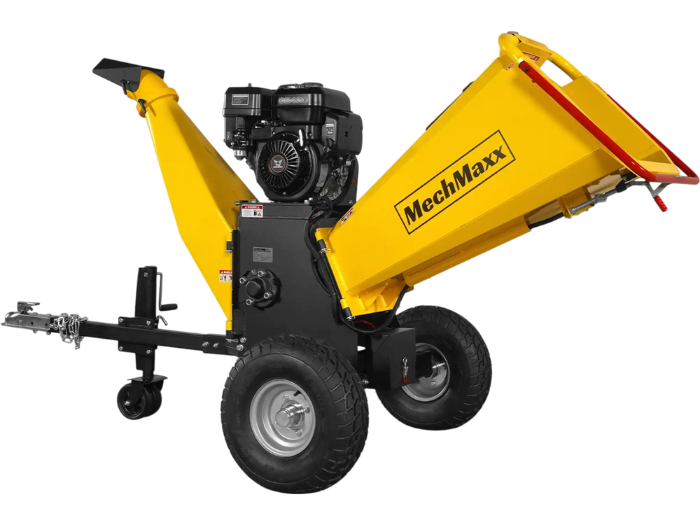6 inch E-start ZONSEN 420cc 13.4hp Gasoline Engine Powered Drum Wood Chipper,  P4206