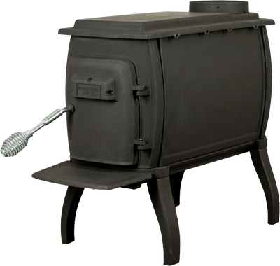 US Stove US1261E Basic Wood Stove 900 sq. ft. 54,000 BTU Cast Iron New