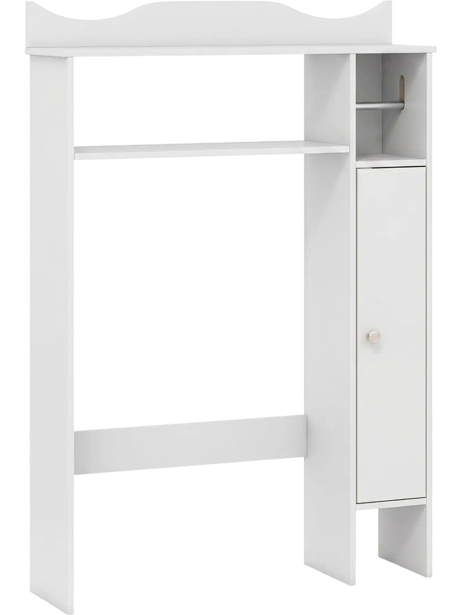 Costway Over Toilet Storage Cabinet Toilet Paper Holder 34789120 New