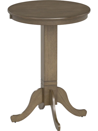 Costway Wood Round Pub Dining Table Pedestal Base 28367594 New