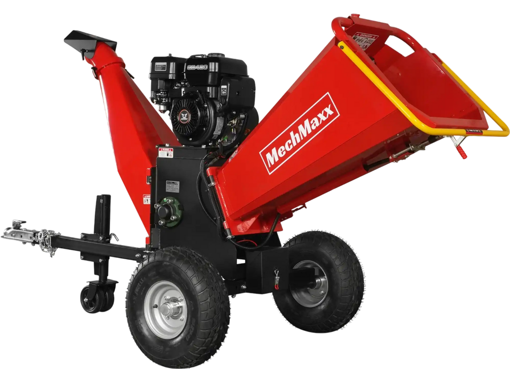 6 inch E-start ZONSEN 420cc 13.4hp Gasoline Engine Powered Drum Wood Chipper ,  P4206