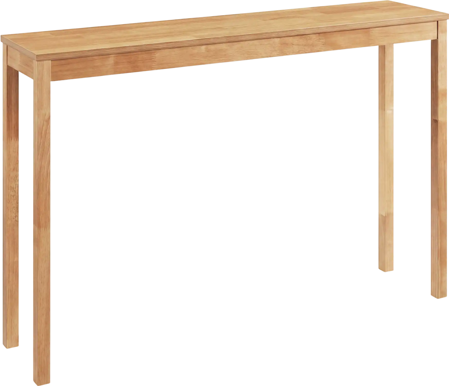 Costway Wooden Console Table Modern Farmhouse Sofa Table Thickened Top 59091904 New