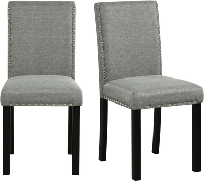 Costway Wooden Dining Chairs Set of 2/4 Bent Wood Legs 54178155 New