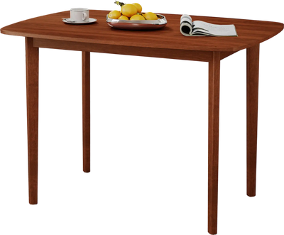 Costway Wooden Dining Table for 2-4 People Walnut 732619854 New