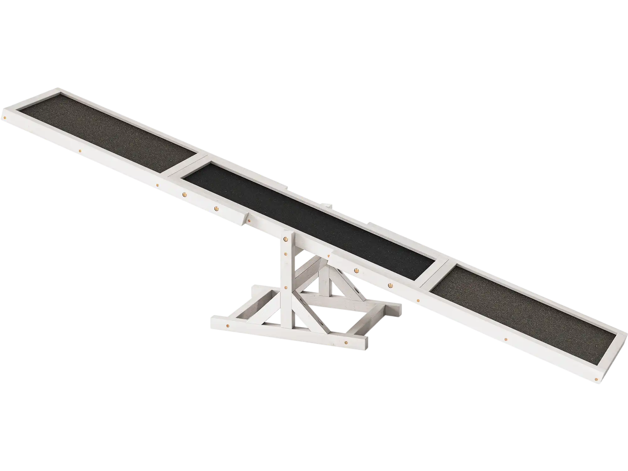 Costway Wooden Dog Agility Seesaw Outdoor Obstacle Course Toy 42254202 New