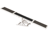 Wooden dog agility seesaw featuring a robust triangular base and smooth surfaces, perfect for enhancing dog training.