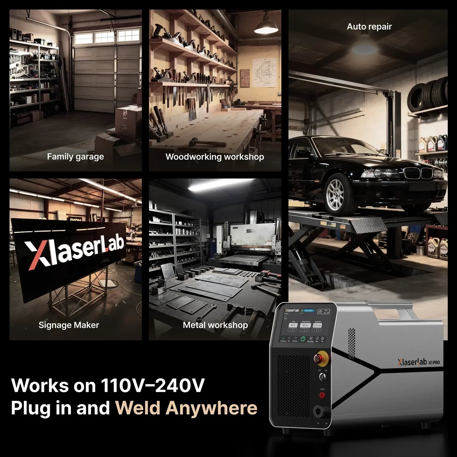 Xlaserlab X1 Pro Laser Welder Cutter Cleaner 700W