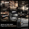 Portable laser welder for family garage, auto repair, woodworking, signage, and metal workshops