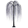 Vickerman Halloween Willow Twig Tree 6' with Purple/Orange LED Lights New