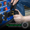 DuroMax XP9500iHT home backup 50 amp outlet feature image