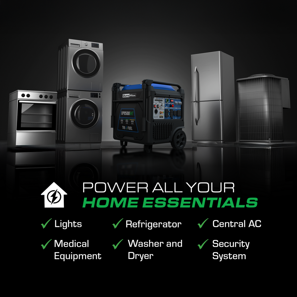 DuroMax XP9500iHT powers home essentials feature image