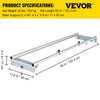 Vevor Router Sled 60" Adjustable Woodworking Slab Jig with Locking Function Portable New