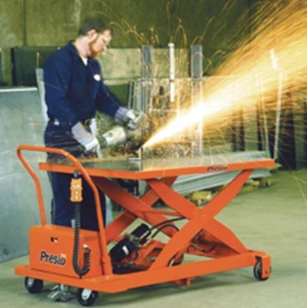 Presto Lifts Electric Scissor Lift Table 24" x 48" 12V 1000 Lb Capacity 45" Lift Height XBP36-10 New