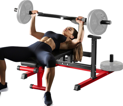 Vevor Chest Press Machine 450 Lbs Capacity Adjustable Flat Incline Bench for Home Gym New