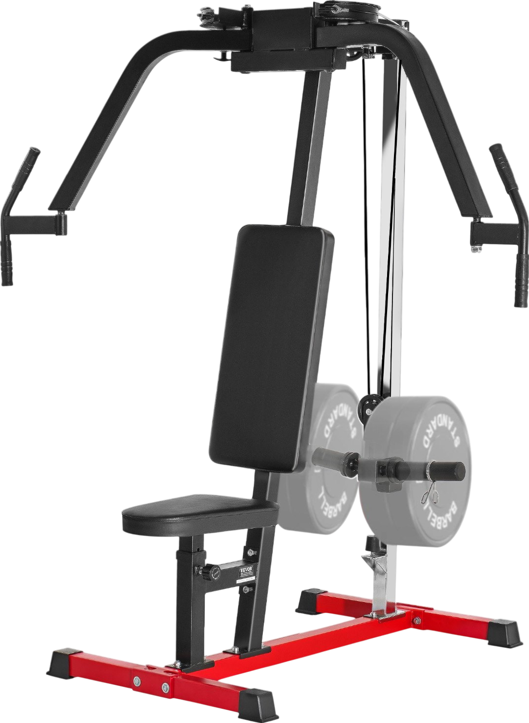 Vevor Chest Fly Machine 450 Lb Capacity Adjustable Seat for Fly and Reverse Delt Workouts New