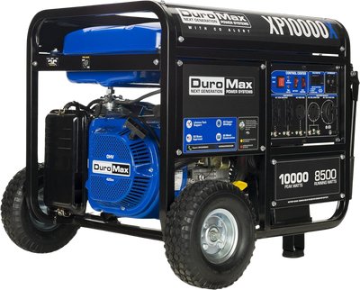 DuroMax XP10000DX 8500W/10000W Dual Fuel Gas Propane Generator with Electric Start and CO Alert New