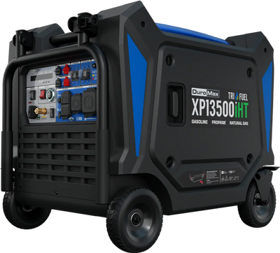 Duromax XP13500iHT 10500W/13500W Generator Tri Fuel Gas Propane Natural Gas Inverter 50A Low THD CO Alert Remote Start New