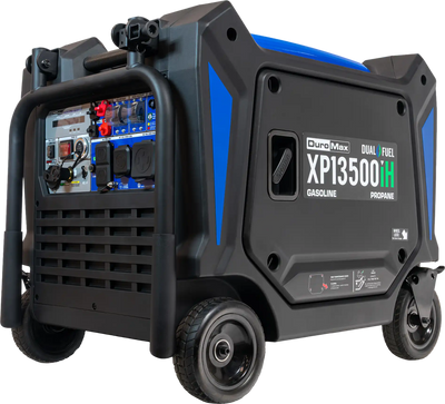 Duromax XP13500iH 10500W/13500W Generator Dual Fuel Gas Propane Inverter 50A Low THD CO Alert Remote Start New