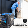 DuroMax 13,500 Watt Portable Dual Fuel Inverter Generator - Quiet, Low THD
