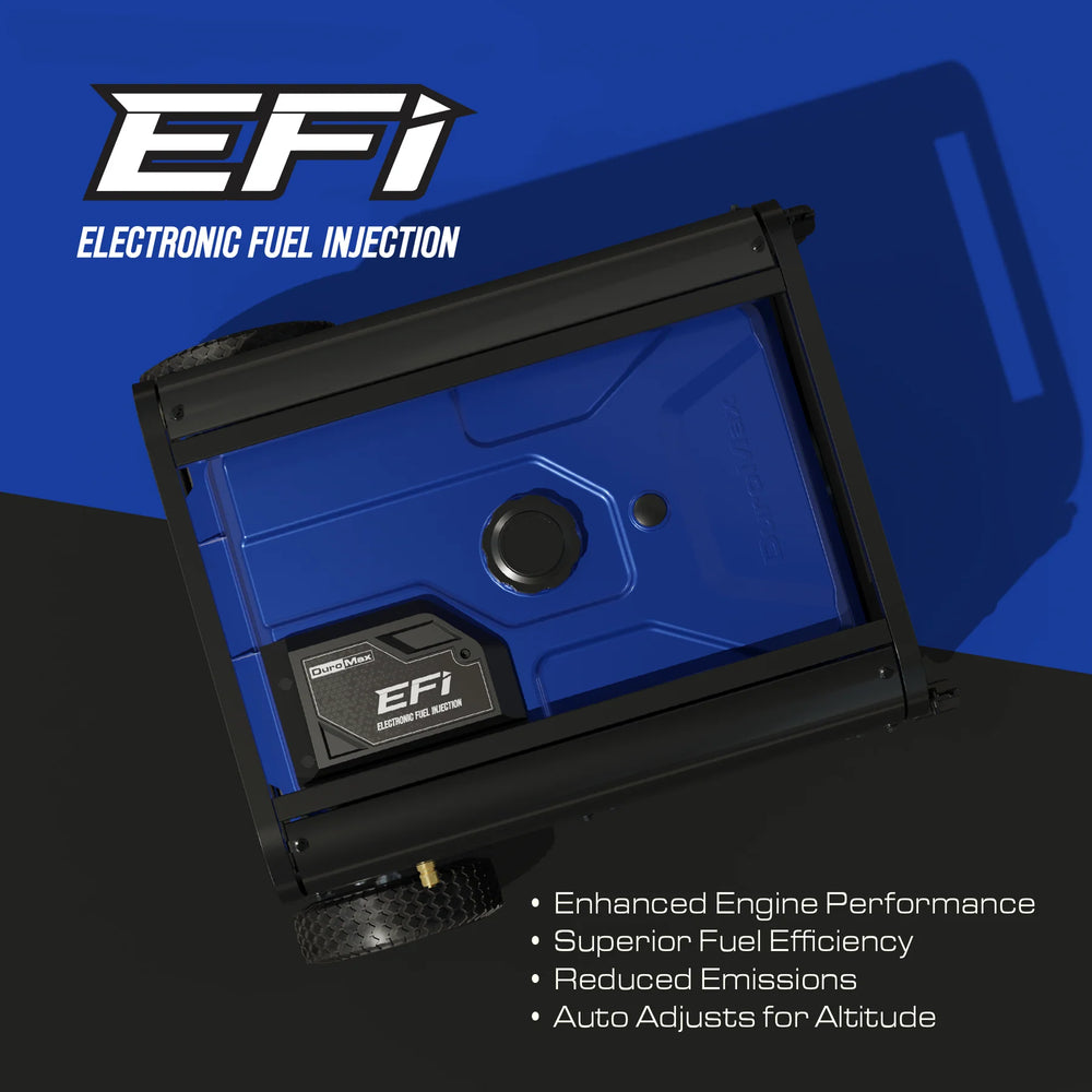 DuroMax XP15000HXT+ 12000W/15000W Generator Tri-Fuel 50A Gasoline Propane Natural Gas CO Alert Remote Start CARB New