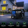 DuroMax 15,500 Watt Dual Fuel Portable HX Generator w/ CO Alert