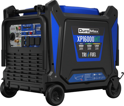 DuroMax XP16000iHT 13000W/16000W Tri Fuel Generator Gasoline Propane Natural Gas Electric Start Inverter CO Alert New