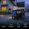 DuroMax 17,500 Watt Tri Fuel Portable HXT Generator w/ CO Alert