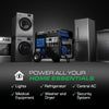 DuroMax 17,500 Watt Dual Fuel Portable HX Generator w/ CO Alert
