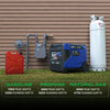 DuroMax XP7000iHT 5500W/7000W Tri Fuel Generator Gas Propane NG Remote Start Inverter CO Alert New