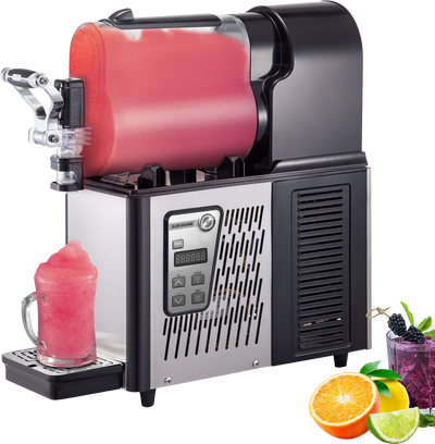 Vevor Slushy Machine 0.8 Gal. 3 L 1 Tank Commercial Frozen Drink Maker 330W Black New