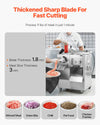 Vevor Commercial Meat Grinder 1100W Electric 14 Lbs/Min 0.2" Cutting Slicer & Sausage Stuffer New