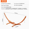 Vevor Wooden Hammock Stand 475 Lbs Capacity Fits 9'–13' Hammocks Solid Larch Wood Frame New