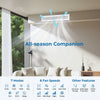 Concealed ducted mini split AC unit with 7 modes, 8 fan speeds, and 4D auto swing for efficient air distribution.