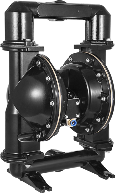 Vevor Double Diaphragm Pump Air Operated 75 GPM 120 PSI Aluminum Alloy Body 2