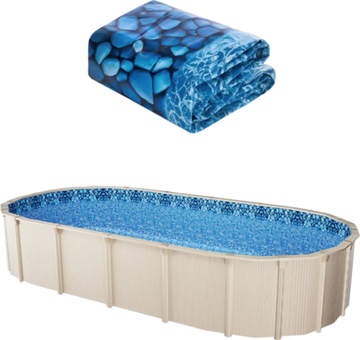 Vevor 15' x 30' Oval Pool Liner 52