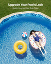 Vevor 15' x 30' Oval Pool Liner 52" Wall Height Unibead Vinyl Above Ground New