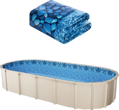 Vevor 18' x 33' Oval Pool Liner 54