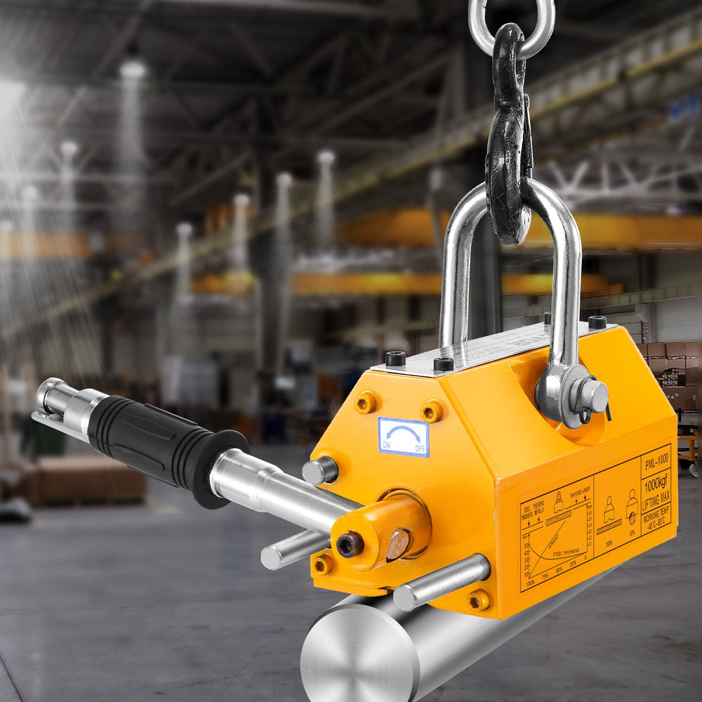 Vevor Magnetic Lifter 2200 Lbs. Pulling Capacity Neodymium and Steel Permanent Lifting Magnet with Release New