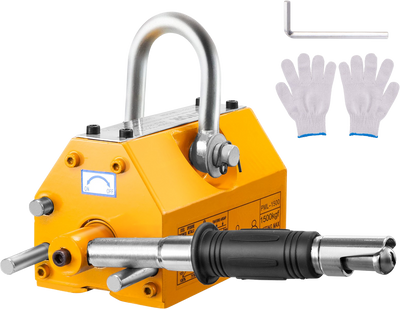 Vevor Magnetic Lifter 3300 Lbs. Pulling Capacity Neodymium and Steel Permanent Lifting Magnet with Release New