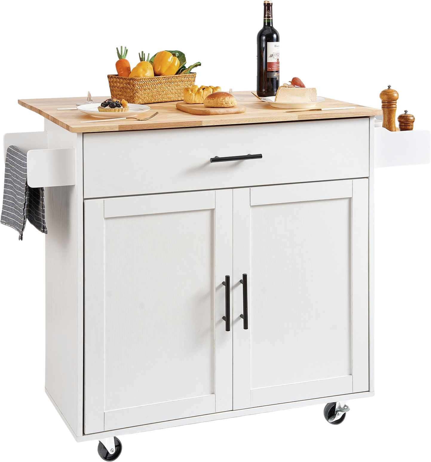 Vevor Kitchen Island Cart 35.4