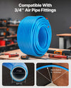 Vevor Air Compressor Line Kit 3/4" x 300' HDPE Aluminum Complete Piping System New
