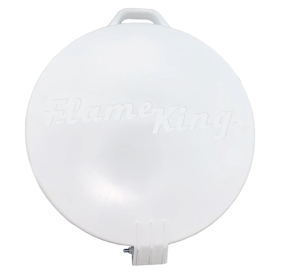 Flame King Propane Cylinder DOT 420 lbs 120 Gal. with Float Gauge and Relief Valve New