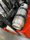 Flame King Forklift Propane Cylinder Aluminum with Gauge 43.5 lbs 9 Gal. Capacity New