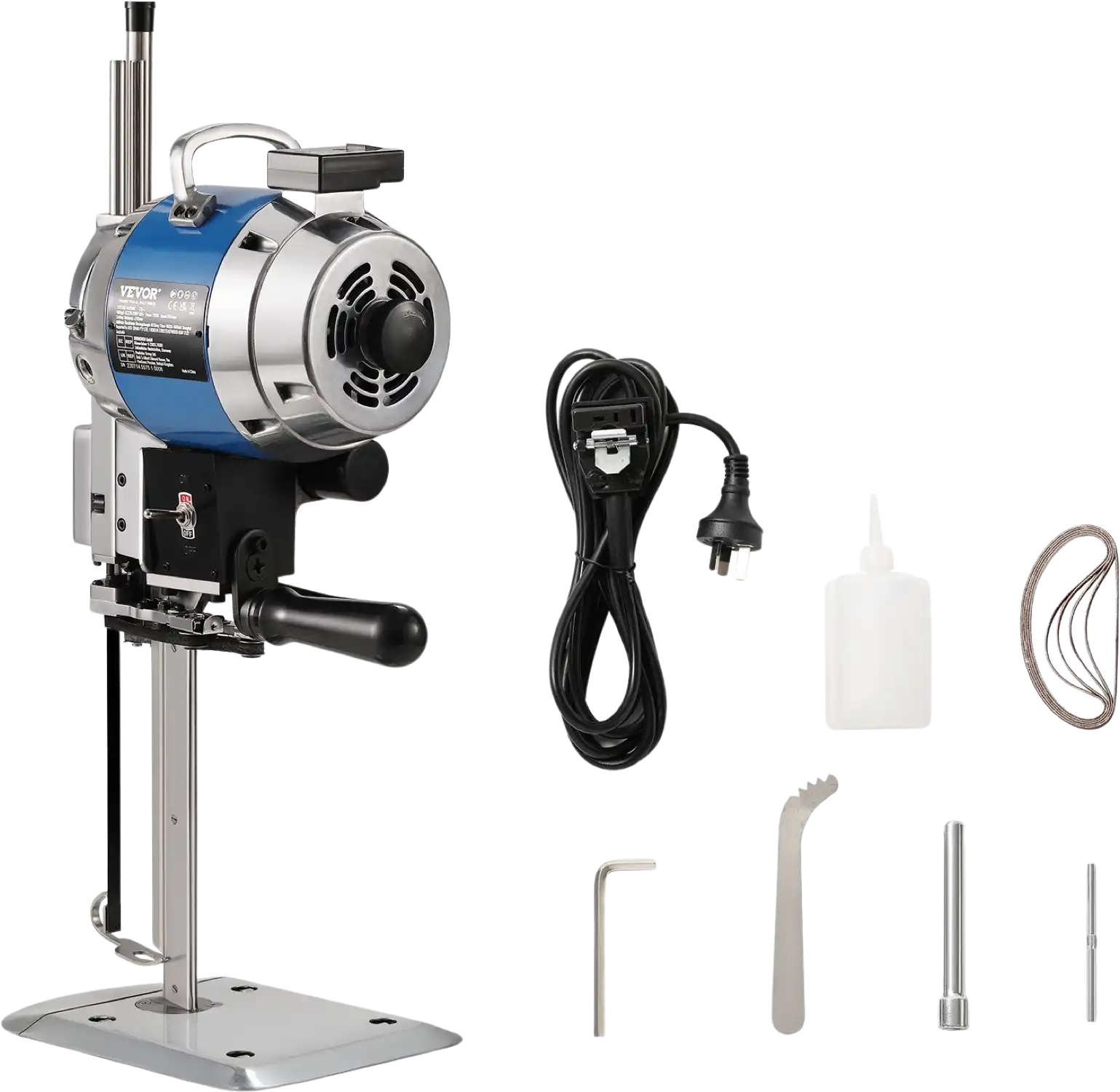 Vevor High-Speed Industrial Fabric Cutter 750W 9.8